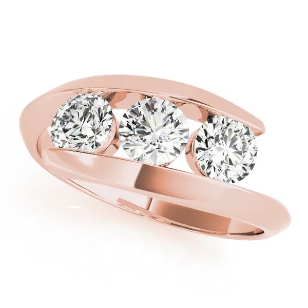 Rings | Overnight Mountings Bridal Three Stone Diamond Engagement Ring