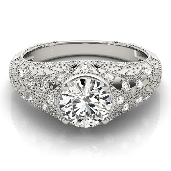 Rings | Overnight Mountings Bridal Vintage Diamond Engagement Ring