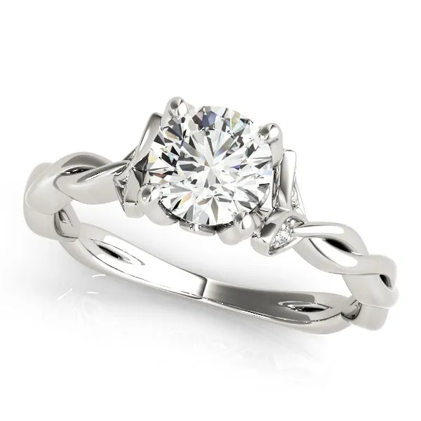 Rings Overnight Mountings Lab ENGAGEMENT RING WITH TWISTED SHANK