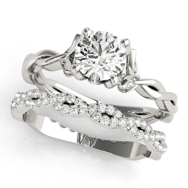 Rings | Overnight Mountings Lab ENGAGEMENT RING WITH TWISTED SHANK