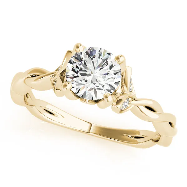 Rings | Overnight Mountings Lab ENGAGEMENT RING WITH TWISTED SHANK