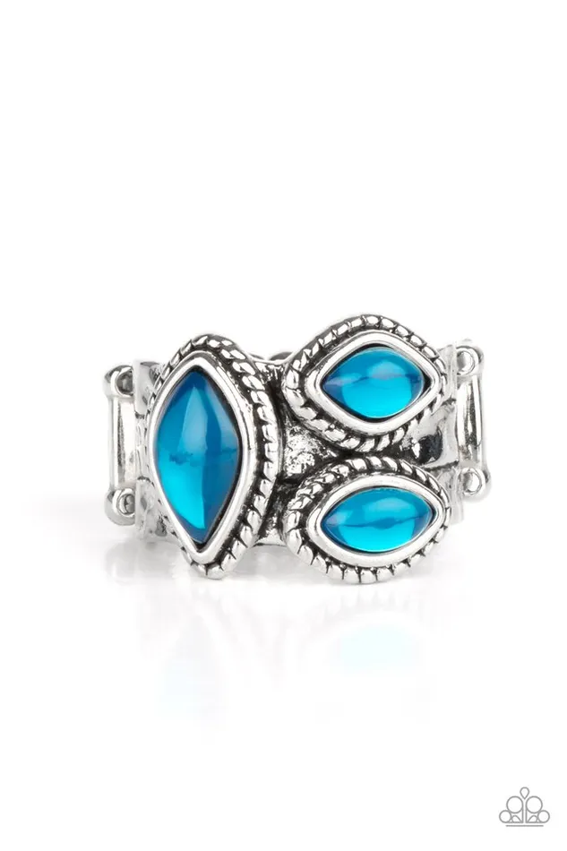 Rings | Paparazzi The Charisma Collector Blue Ring - diannesjewelryshop