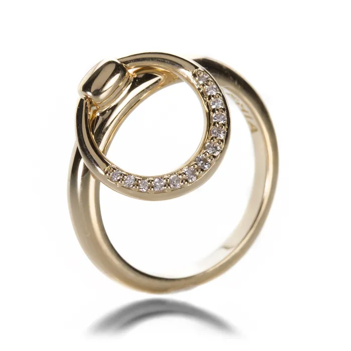 Rings Paul Morelli Reversible Diamond Equestrian Ring