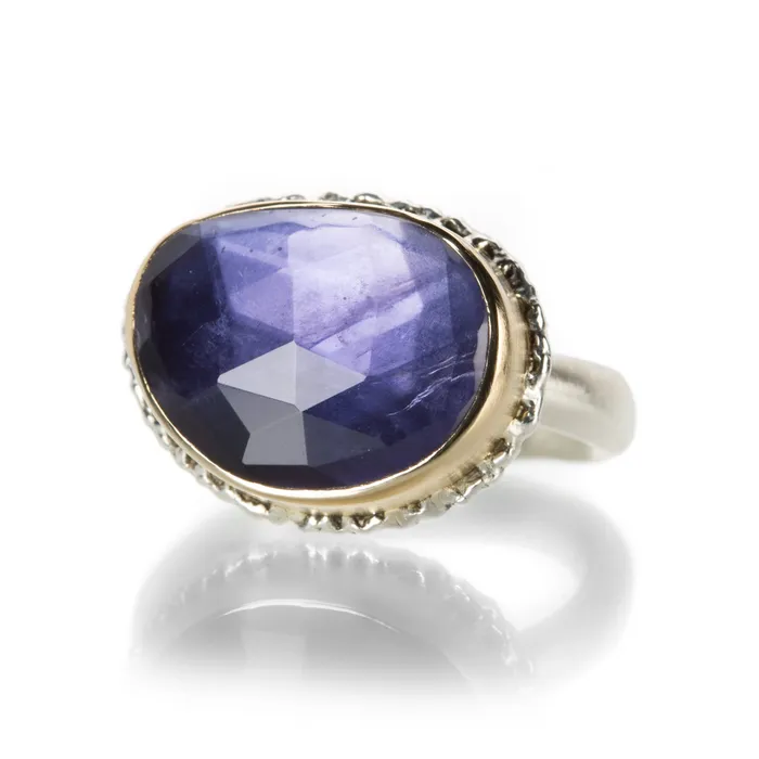 Rings Rose Cut Iolite Ring - Jamie Joseph