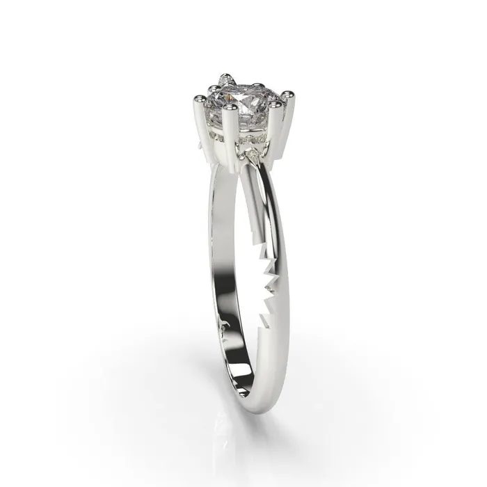 Rings | Shark Engagement Ring White Gold Great White - MyUniqueRing