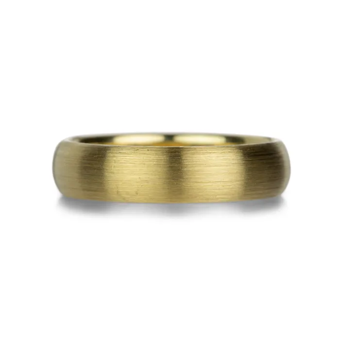 Rings Yellow Gold Band - Edward Burrowes