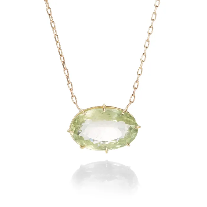 Rosanne Pugliese Green Beryl Necklace Necklaces