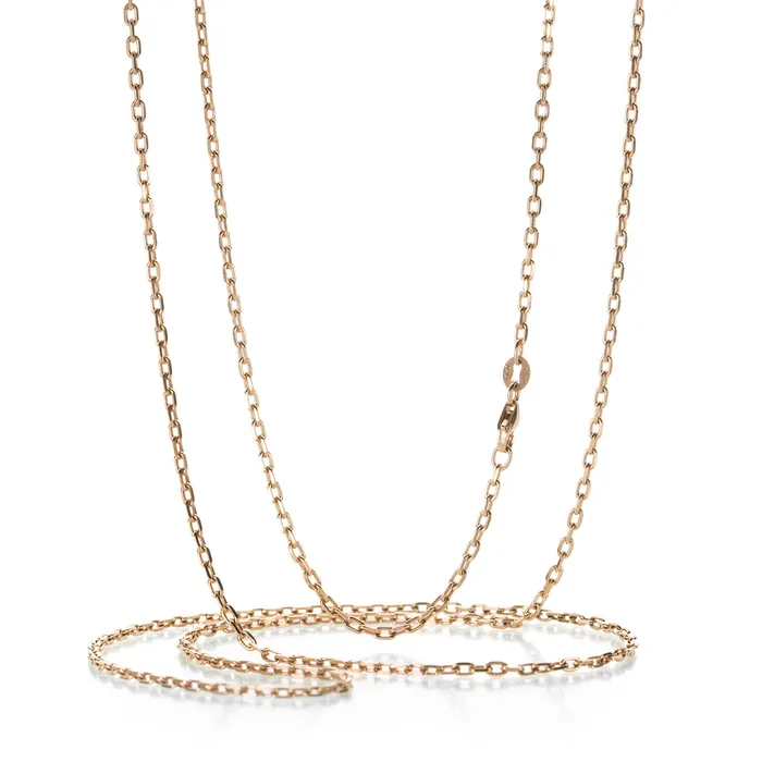 Rose Gold 2mm Rolo Chain - 30 Julez Bryant Necklaces