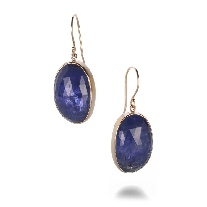 Rosecut Tanzanite Earrings Jamie Joseph Earrings