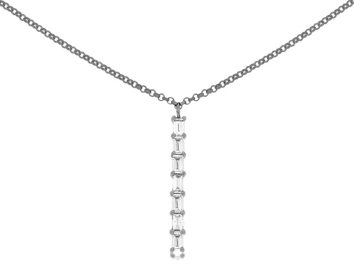 ROYAL JEWELRY MFG. INC 14KW .26 CTTW DIAMOND NECKLACE G-SI1 Necklaces