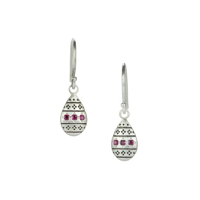 Ruby Nomad Drop Earrings Adel Chefridi Earrings