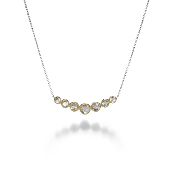 Sethi Couture Necklaces Curved Bar Necklace