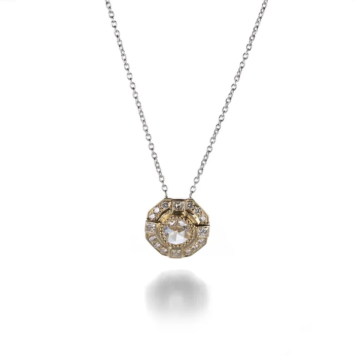 Sethi Couture Necklaces Diamond Moderne Necklace