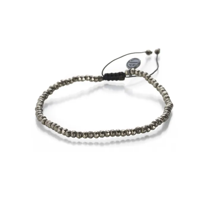 Small Faceted Pyrite Bracelet Joseph Brooks Bracelets