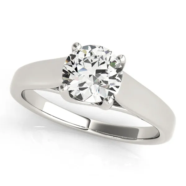 Solitaire Diamond Engagement Ring | Overnight Mountings Bridal Rings