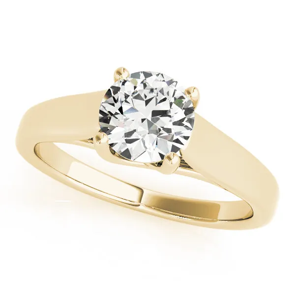 Solitaire Diamond Engagement Ring | Overnight Mountings Bridal Rings