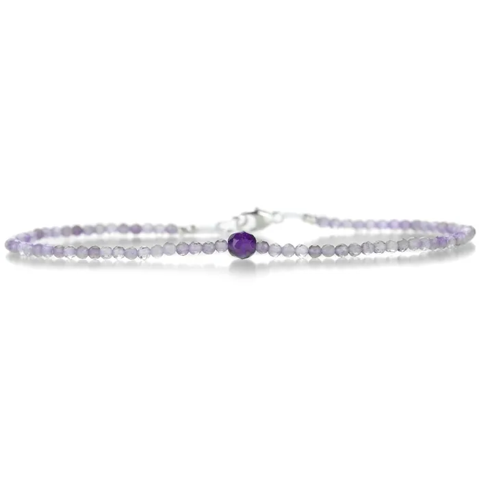 Sterling Silver Amethyst Bracelet Margaret Solow Bracelets