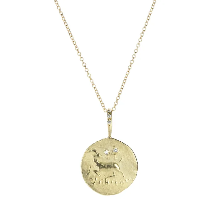 The Goat Artifact Pendant Necklace Robin Haley Necklaces