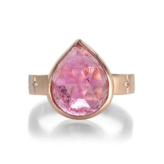 Tourmaline Peartine Ring | Sirciam Rings