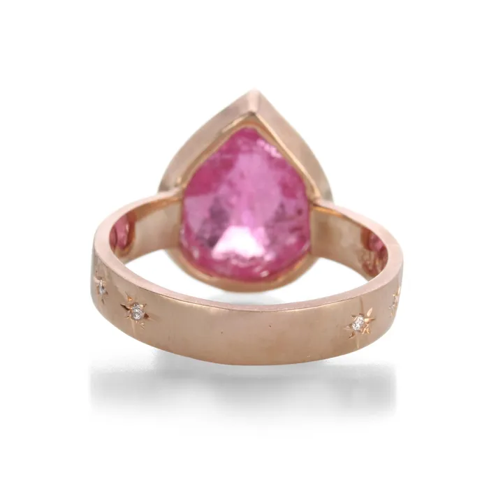 Tourmaline Peartine Ring | Sirciam Rings