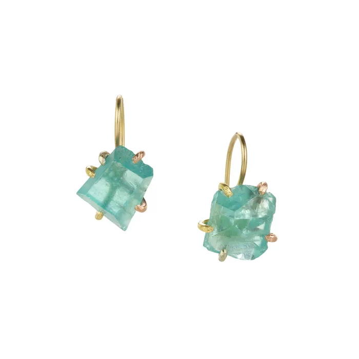 Variance Earrings Apatite Hook Earrings