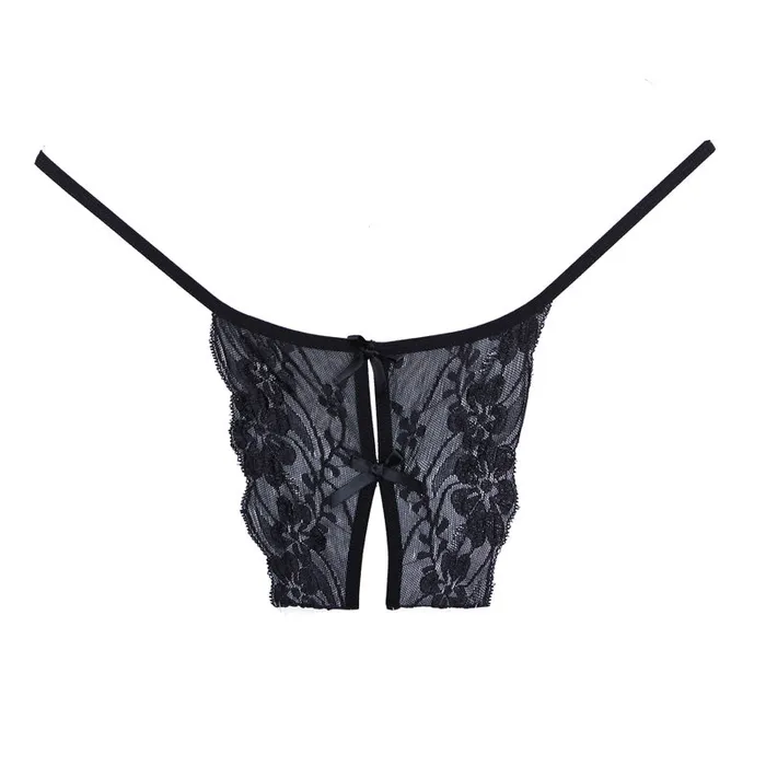 Allure Lace Open Panty With Double Mini Bow Detail In The Front And Back | Allure Lingerie Female Sex Toys Allure Lace Open Panty With Double Mini Bow Detail In The Front And Back | Allure Lingerie Female Sex Toys
