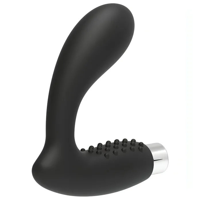 Female Sex Toys | Addicted Toys Stimolatore per massaggio prostata e perineo in silicone - 10 modalità di vibrazione, Ricaricabile, Nero