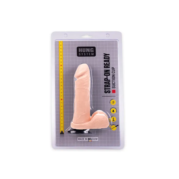 HUNG System Dildos | HUNG System - Lil - Dildo - Met Vac-U-Lock - Small - Lichte Huidskleur