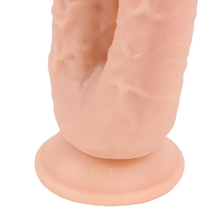 Kiotos Cox - Dildo Voor dubbele penetratie 21 x 3.5/4.5 cm - Lichte Huidskleur | Kiotos COX Dildos