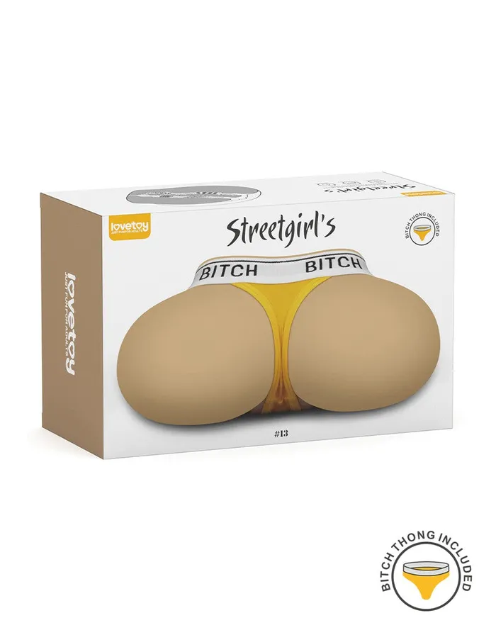 Lovetoy Male Sex Toys | Lovetoy - Masturbator Streetgirls 13 - Lichte Huidskleur