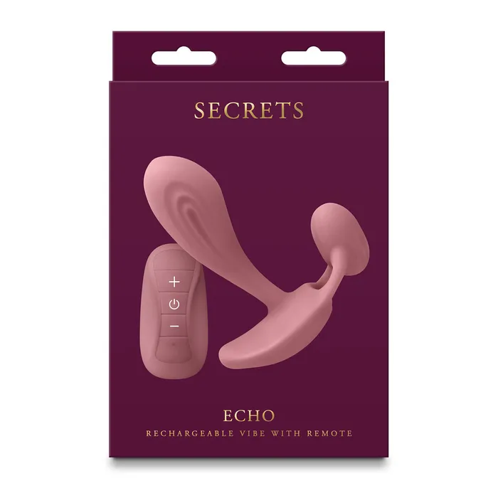 NS Novelties Anal | Butt Plug Vibrante NS Novelties Secrets Rosa NS Novelties Anal | Butt Plug Vibrante NS Novelties Secrets Rosa