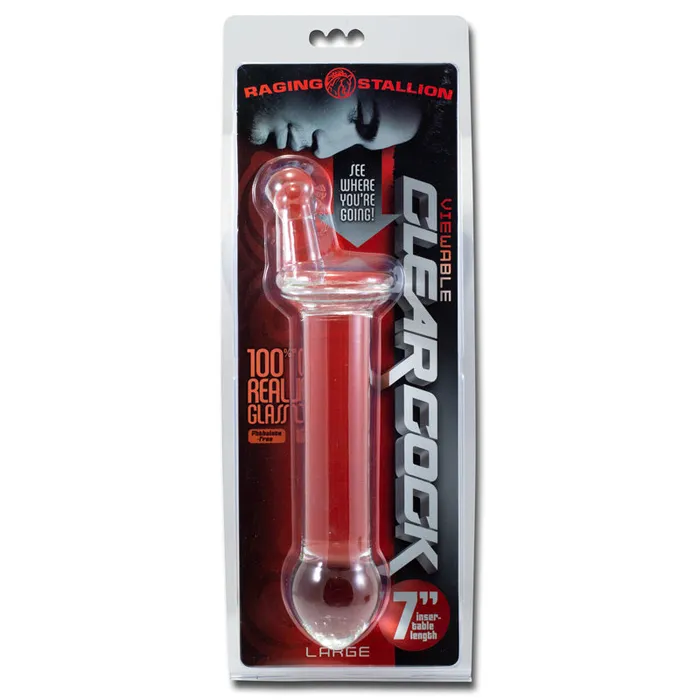 Raging Stallion Clear Cock Viewables Icon Brand Dildos