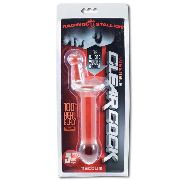 Raging Stallion Clear Cock Viewables | Icon Brand Dildos Raging Stallion Clear Cock Viewables | Icon Brand Dildos