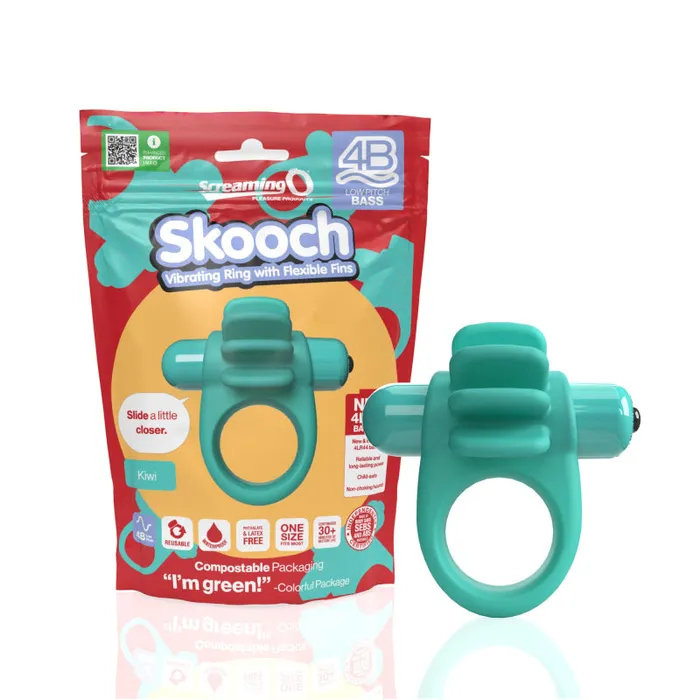 4b Skooch - Kiwi | Screaming O Vibrators 4b Skooch - Kiwi | Screaming O Vibrators
