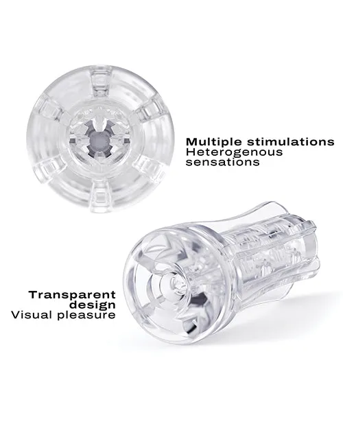 Anal | Lovely Planet Dorcel Deep Blow Multi Sensation Sleeve - Clear