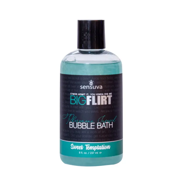 Big Flirt Pheromone Infused Bubble Bath Sweet Temptations 8 Fl Oz Sensuva Dildos Big Flirt Pheromone Infused Bubble Bath Sweet Temptations 8 Fl Oz Sensuva Dildos