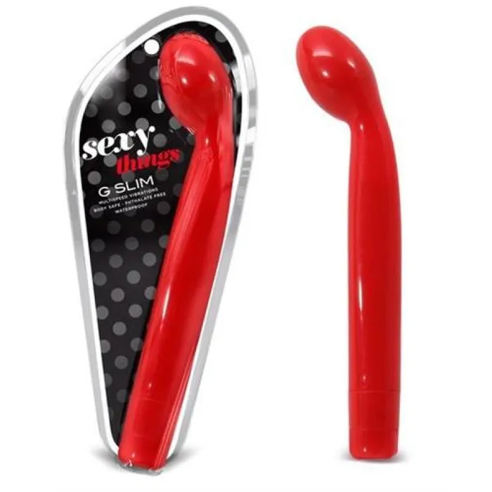 Blush Novelties Anal Sexy Things G Slim Scarlet Red