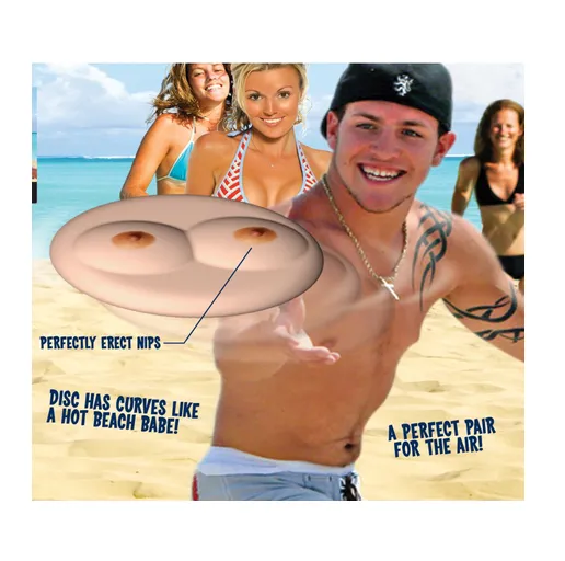 Boobie Flyer - Frizbee Boobie Shaped Flying Disc with Erect Nipples | HottProducts Male Sex Toys Boobie Flyer - Frizbee Boobie Shaped Flying Disc with Erect Nipples | HottProducts Male Sex Toys