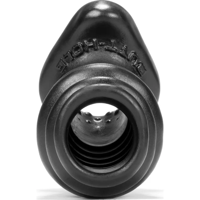 Butthole2 Hollow Plug Medium Black OxBalls Anal