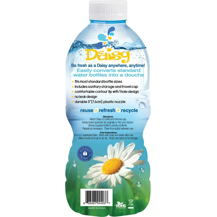 C1 Releasing Boneyard Daisy Douche - Blue Douche Nozzle for Water Bottles | Anal C1 Releasing Boneyard Daisy Douche - Blue Douche Nozzle for Water Bottles | Anal