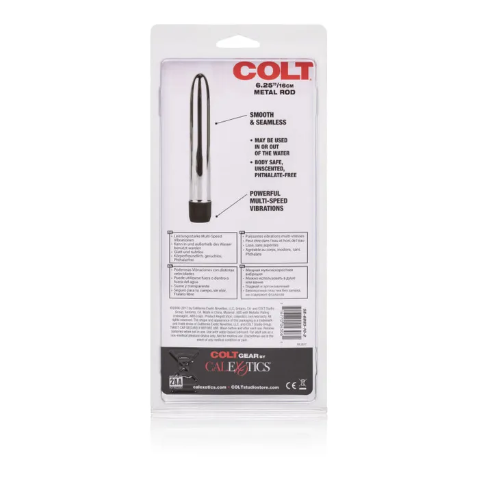 CalExotics Anal | Colt Metal 6.25 Inch CalExotics Anal | Colt Metal 6.25 Inch