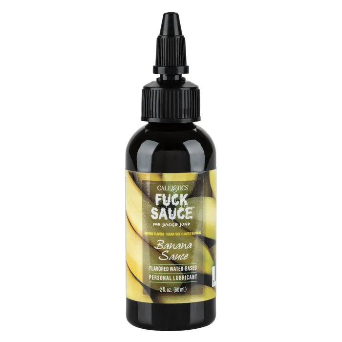CalExotics Lubricants Fuck Sauce Flavored WaterBased Personal Lubricant Banana 2 Fl Oz CalExotics Lubricants Fuck Sauce Flavored WaterBased Personal Lubricant Banana 2 Fl Oz