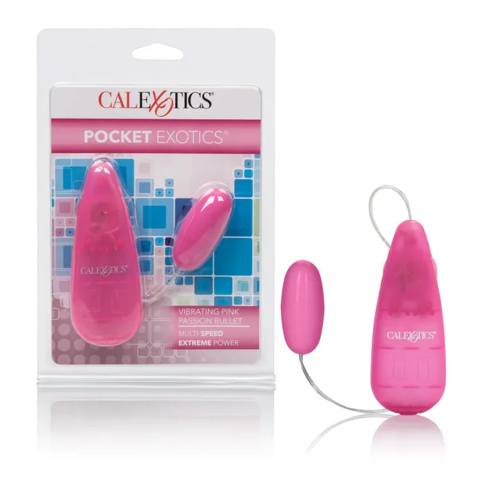CalExotics Vibrators Pocket Exotics Bullet Pink Passion