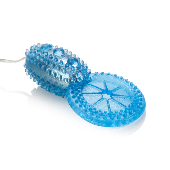 CalExotics Vibrators Shanes World His Vibraring Stimulator Blue