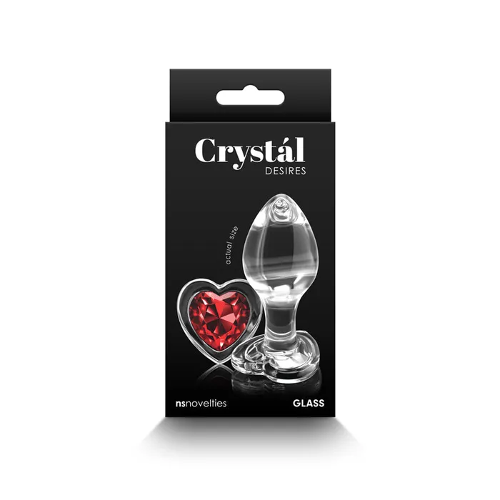 Crystal Desires Red Heart Mediumnsn071911 NS Novelties Anal