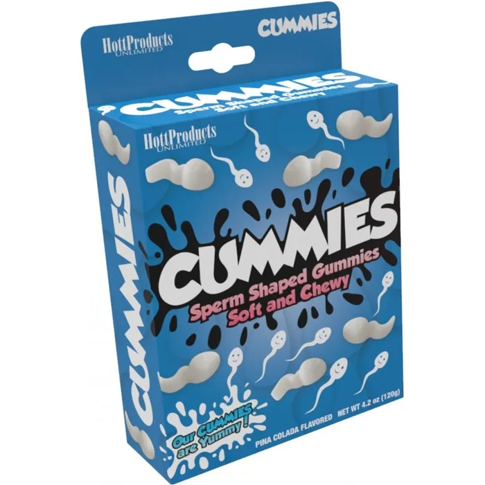 Cummies Sperm Shaped Gummies Hott Products Vibrators