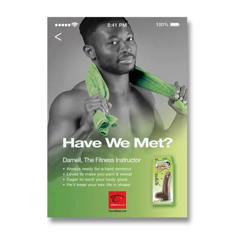 Dildos Average Joe The Fitness Instructor Darnell Topco