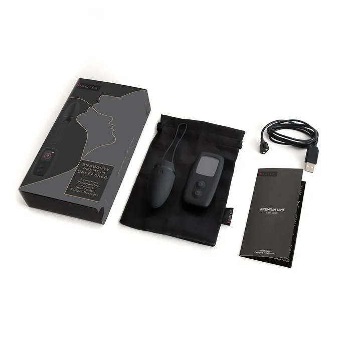 Dildos | B Swish Double Delight Swish Bnaughty Premium Unleashed  - Dusk