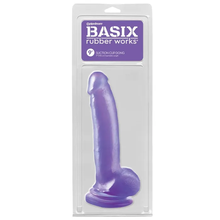 Dildos | Basix Rubber Works 9 Inch Suction Cup Dong - Purple - Pipedream Dildos | Basix Rubber Works 9 Inch Suction Cup Dong - Purple - Pipedream