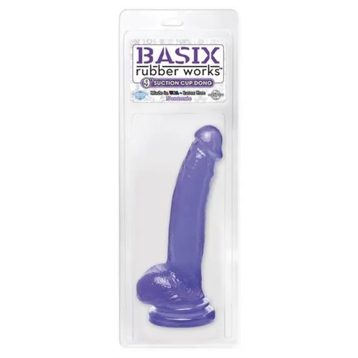 Dildos | Basix Rubber Works 9 Inch Suction Cup Dong - Purple - Pipedream Dildos | Basix Rubber Works 9 Inch Suction Cup Dong - Purple - Pipedream
